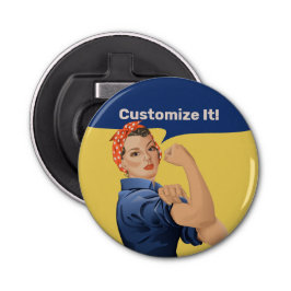 Rosie the Riveter Flaschenöffner