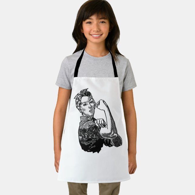 Rosie The Riveter - ich kann es tun! Schürze (Insitu)