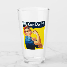 Rosie the Riveter (Ikonisches Poster) (Wir können  Glas