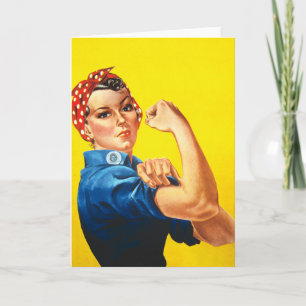 Rosie The Riveter Karte