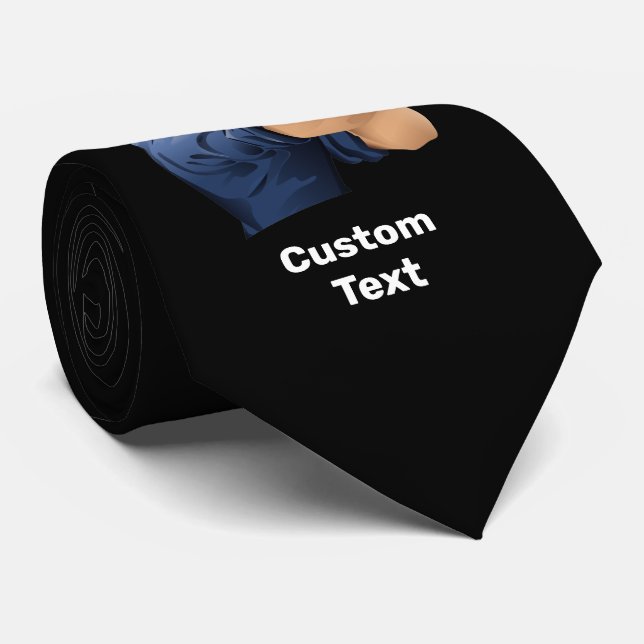 Rosie the Riveter Krawatte (Gerollt)