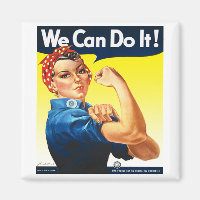 Rosie the Riveter Kühlschrankmagnet