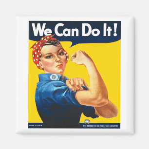 Rosie the Riveter Kühlschrankmagnet Magnet