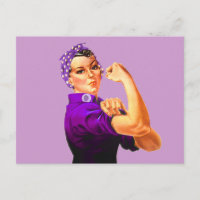 Rosie The Riveter - Lila