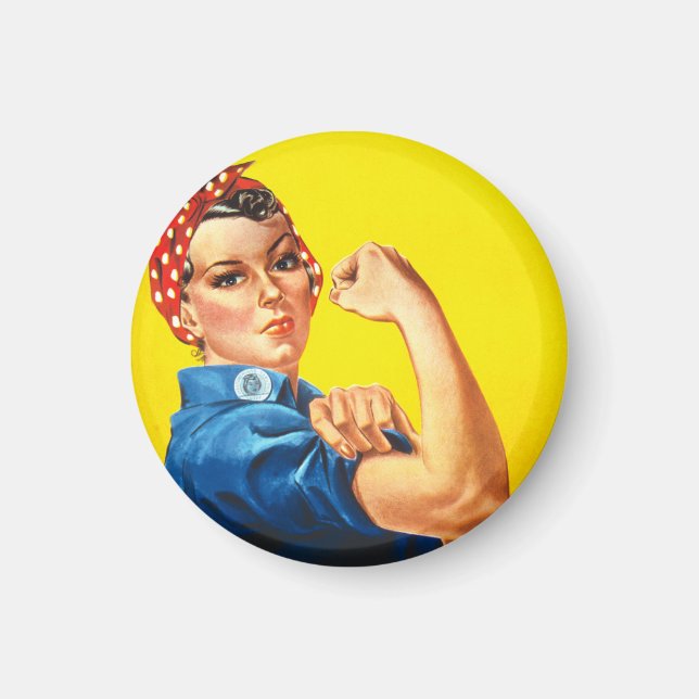 Rosie The Riveter Magnet (Vorne)