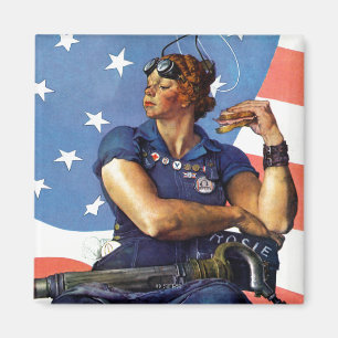 "Rosie the Riveter" Magnet