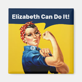 Rosie the Riveter | Magnet | Personalisieren