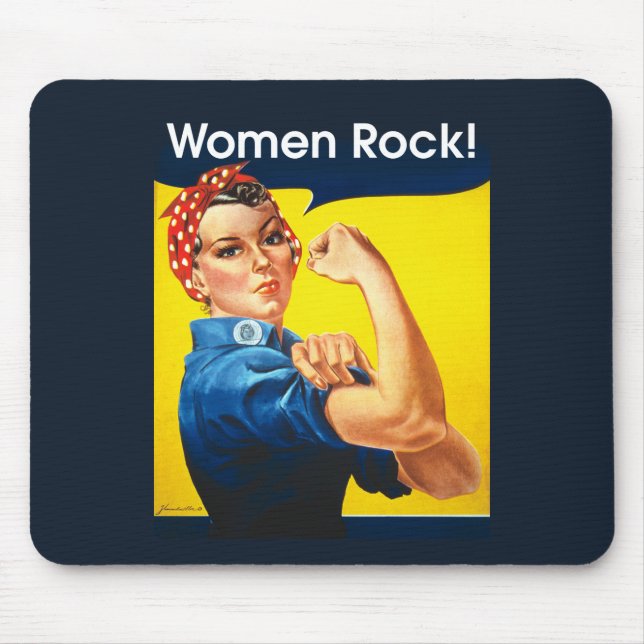 Rosie the Riveter ~ Mousepad (Vorne)