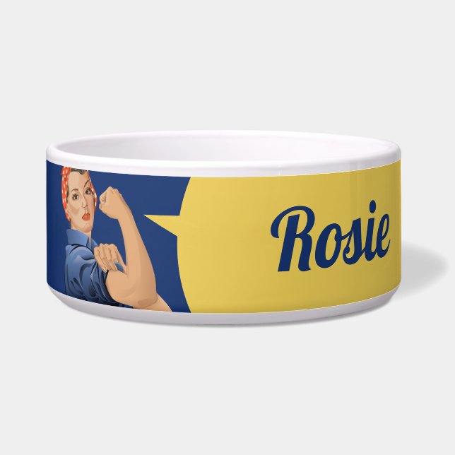 Rosie the Riveter Napf (Links)