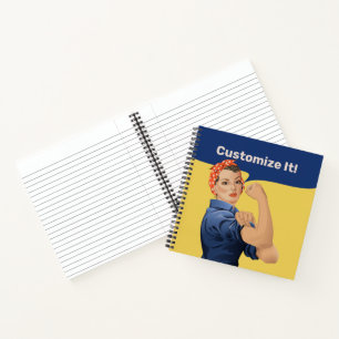 Rosie the Riveter Notebook Notizbuch