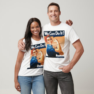 Rosie the Riveter Orange T - Shirt