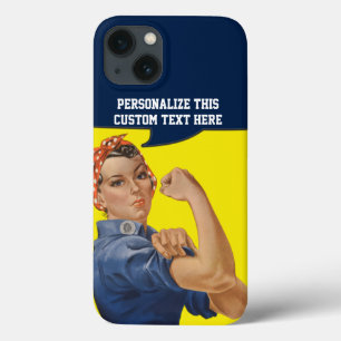 Rosie The Riveter Personalisiert Vintag Case-Mate iPhone Hülle