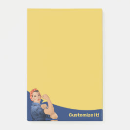 Rosie the Riveter Post-it Notes Klebezettel