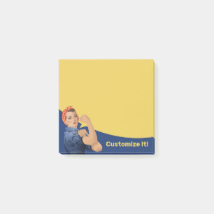 Rosie the Riveter Post-it Notes Klebezettel