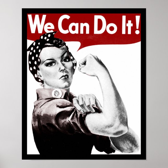 Rosie the Riveter Poster (Vorne)