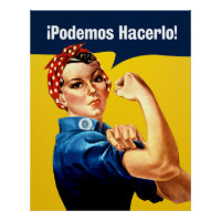 Rosie the Riveter | Poster | Spanisch Español