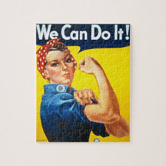 Rosie the Riveter Puzzle (Vertikal)