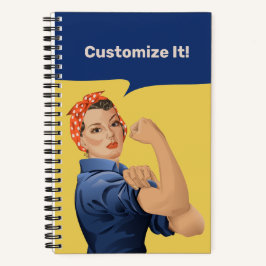 Rosie the Riveter Recipes Notizbuch