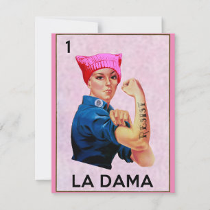Rosie the Riveter Resistents La Dama Loteria