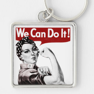 +{ Rosie the Riveter }+ Schlüsselanhänger