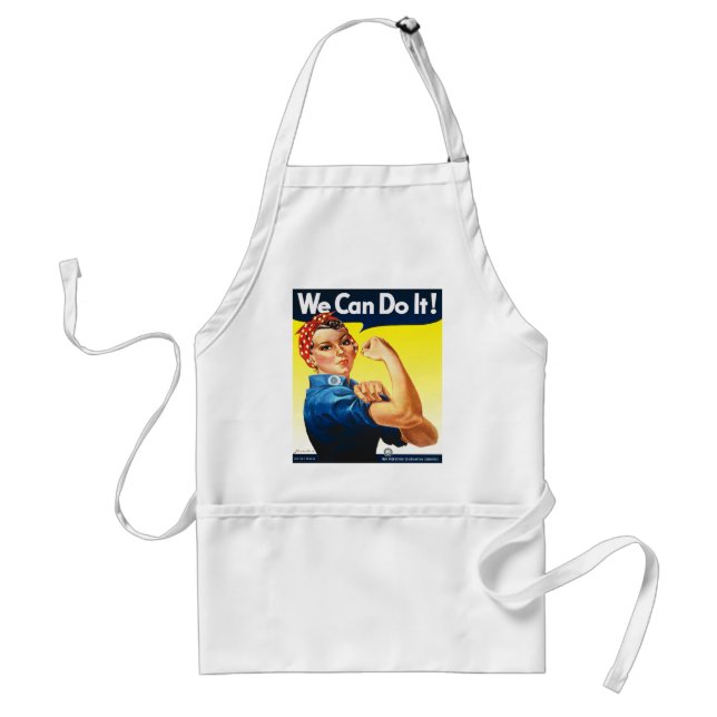 Rosie the Riveter Schürze (Vorne)