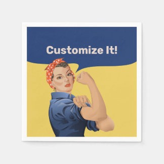 Rosie the Riveter Serviette