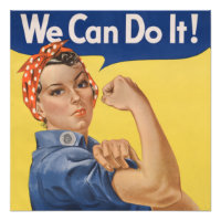 Rosie the Riveter: Starke Frauen Empowerment