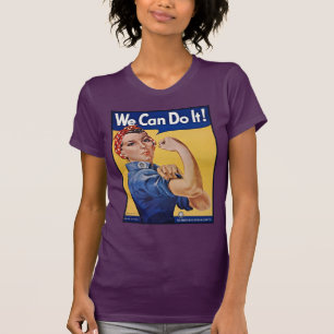 Rosie the Riveter: Starke Frauen Empowerment T-Shirt