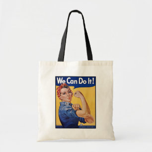 Rosie the Riveter: Starke Frauen Empowerment Tragetasche