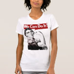 Rosie the Riveter T-Shirt<br><div class="desc">Wir können es tun!</div>
