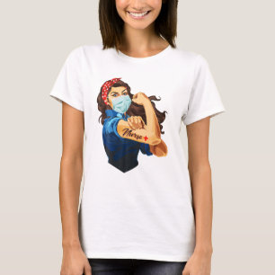 Rosie The Riveter - T - Shirt für weibliche Krank