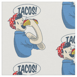 Rosie the riveter taco cinco de mayo stoff