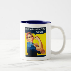 Rosie the Riveter ~ Tone Coffee Tasse