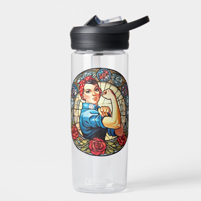 Rosie the Riveter Trinkflasche (Links)