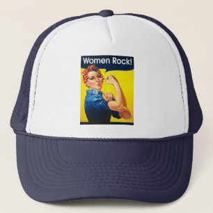 Rosie the Riveter ~ Truckerkappe