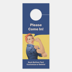 Rosie the Riveter Türanhänger