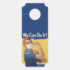 Rosie the Riveter und Uncle Sam Wollte uns... Türanhänger