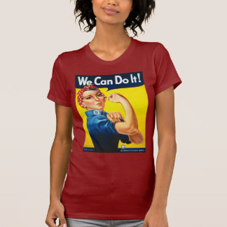 Rosie the Riveter Wir können es Vintagen T - Shirt