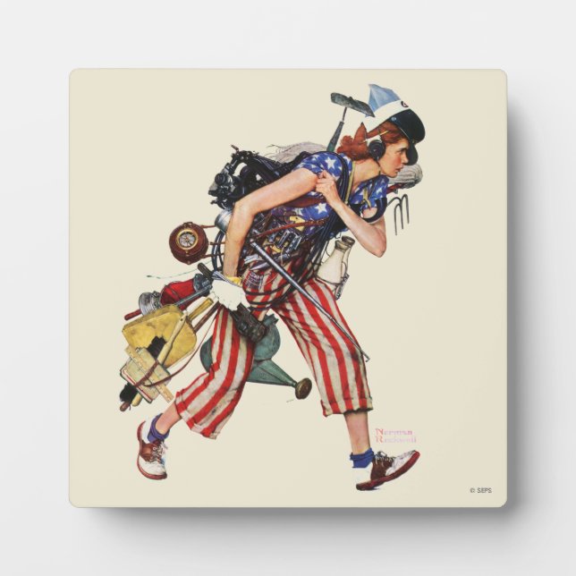 Rosie to Rescue Fotoplatte (Vorderseite)