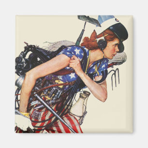 Rosie to Rescue Magnet