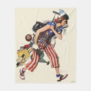 Rosie zur Rettung Fleecedecke