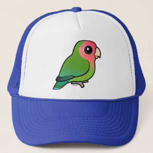 Rosig-gesichtiger Lovebird Truckerkappe