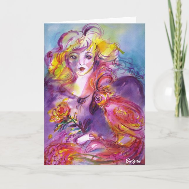 ROSINA / Venezianischer Maskenball Karte (Vorderseite)