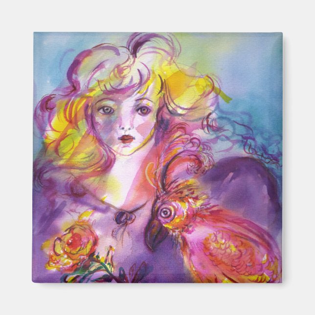 ROSINA / Venezianischer Maskenball Magnet (Vorne)