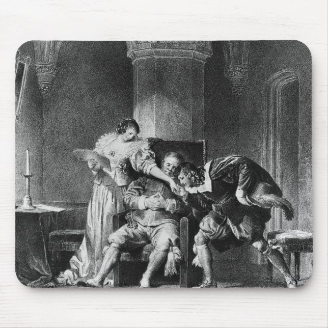Rosine, Bartholo, Zählung Almaviva Mousepad (Vorne)