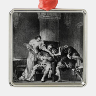 Rosine, Bartholo, Zählung Almaviva Ornament Aus Metall