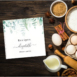 Rosinenblättriger Eukalyptus-Waldename Notizbuch