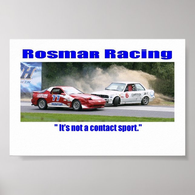 Rosmar Racing Poster (Vorne)