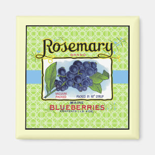 Rosmarin Blaubeer-Magnet Magnet