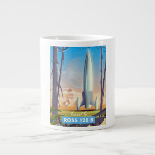 Ross 128 B Science Fiction Poster Jumbo-Tasse